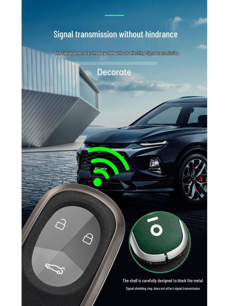 Nio Key Case for ET5, ET7 (2022), ES6, ES7, EC6, ES8 - Luxurious Buckle Design for Men
