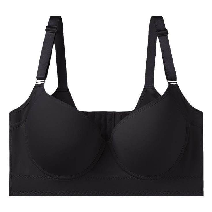 Plus Size Seamless Support Bra: Anti-Sag, 8-Row Adjustable, Shaping, Side Support for Women