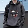 "Halloween"Men's Casual Hoodies Fleece Hip Hop 250g/m² Solid Pullover Sweatshirt Men Sportswear Clothing Sweatshirt Men's Clothing