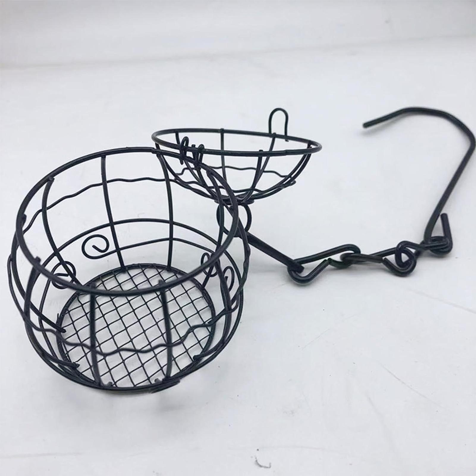 

Suet Feeder Metal Squirrel Proof Wildlife Food Station With Hook Bird Suet Feeder For Outside Garden Yard Patio Backyard CN