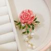 Delicate Flower Hat Pin Beautiful Brooch Accessory for Daily Wear Dates Parties