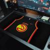 Tapis de Souris Atlanta Hawks Grand Coussin de Table de Jeu Antidérapant pour Ordinateur Portable Tablette Grand Tapis de Souris XXL Tapis Mini PC Tapis de Jeu avec Bordure Verrouillable