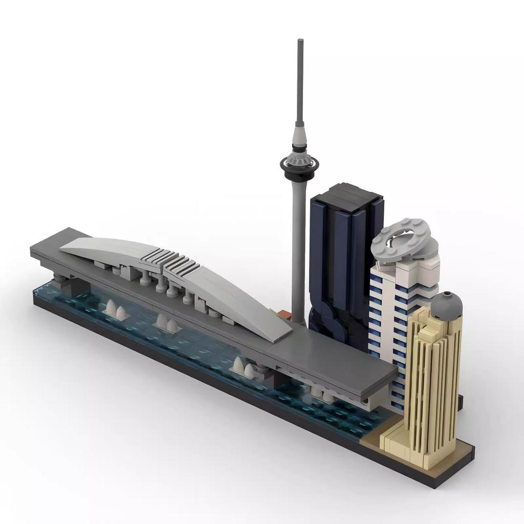Skyline Building Compatible Building Block Assembly Set Children's Toy Ornaments