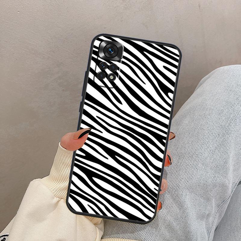 Zebra Skin For Xiaomi Redmi Note 14 10 11 12 13 15 Pro Plus Case Cover For Redmi 15 15C 14C 10C 12C 13C