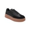 Womens/Ladies Casual Low Wedge Trainers