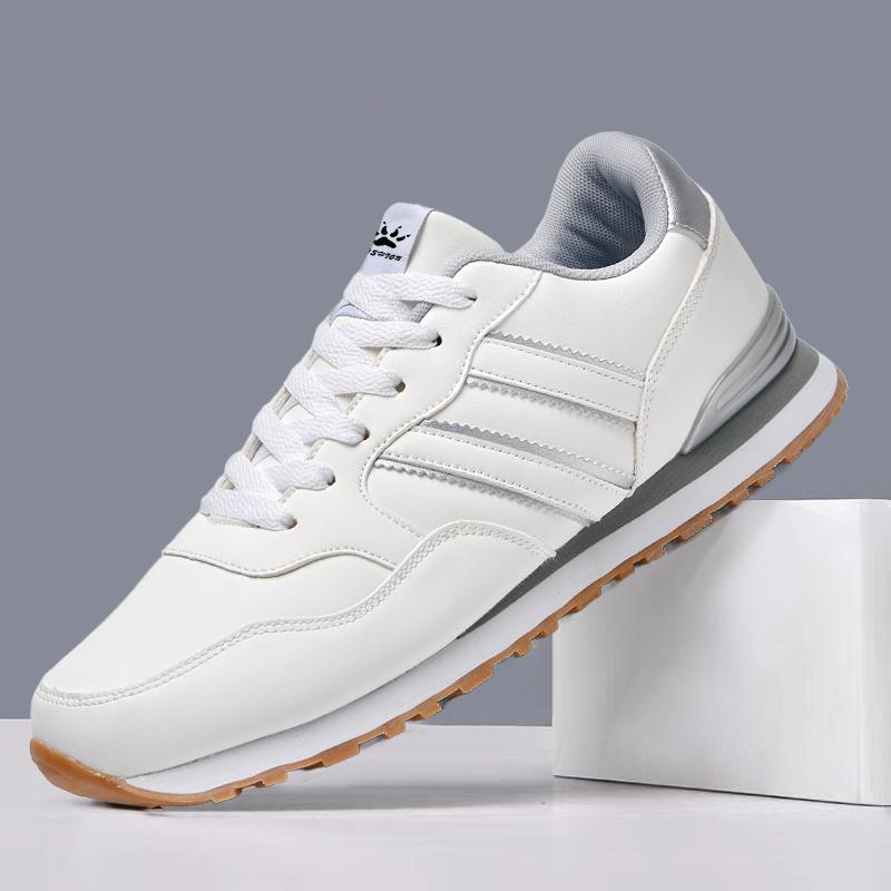 Men Shoes Sneakers Men Casual Fashion Trendy Shoes PU Leather Comfortable Non-slip Walking Sneakers Zapatillas Hombre 39-46