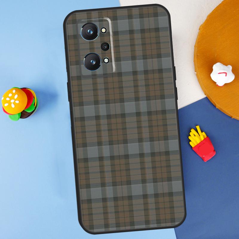 Buffalo Plaid Pattern For Realme GT 6 6T 5 GT7 Pro C61 C75 C55 C51 C21Y C25S C67 C53 13 12 10 11 14 Pro Plus Case