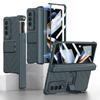 Suitable for Samsung Zfold4 Mobile Phone Case Armor Magnetic Suction Hinge Folding Shaft Bracket Gear Adjustment Zfold4 Mobile Phone Case