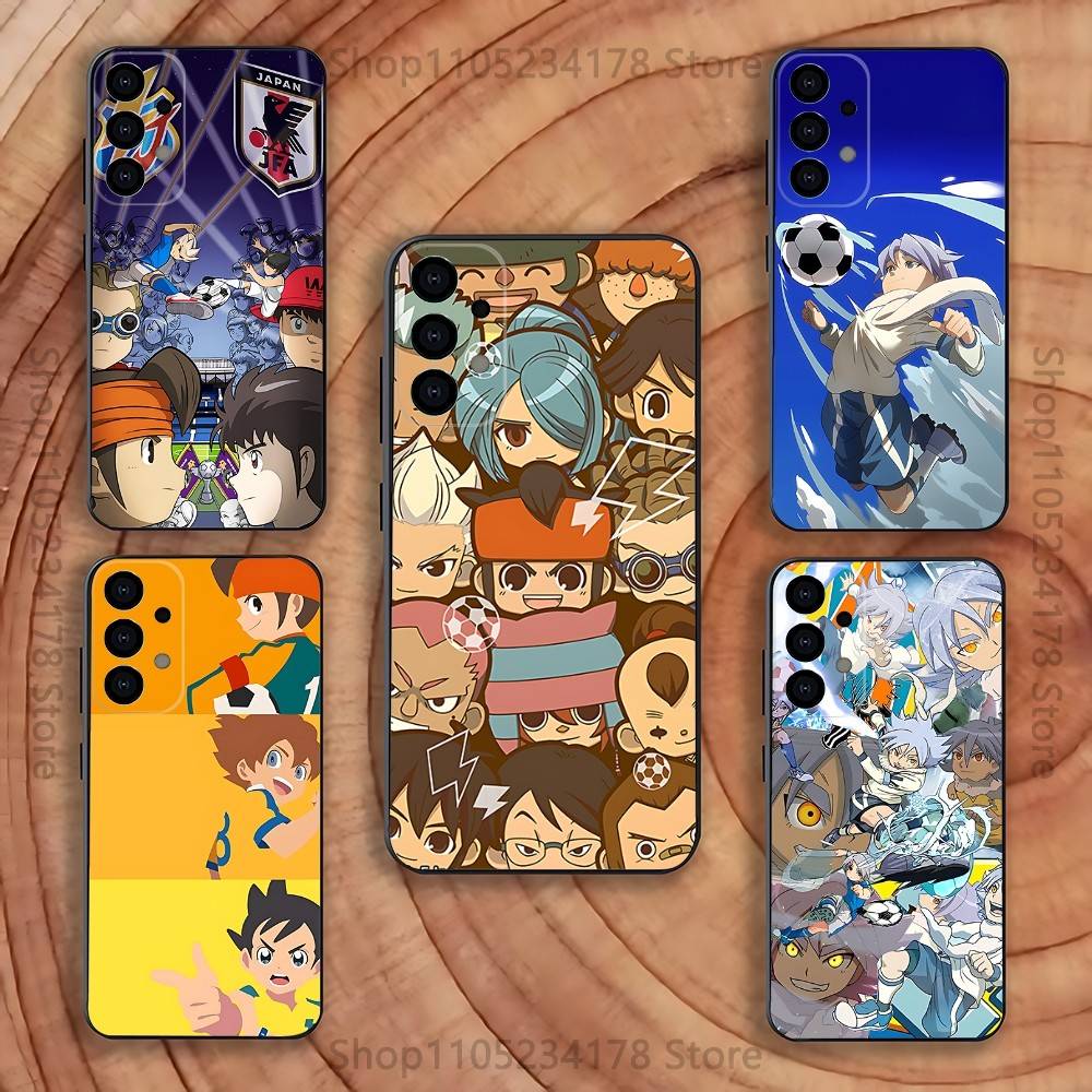 I-Inazumas Aniem E-Eleven Phone Case for Samsung S24 S22 S25 Ultra S9 S20 FE S23 Plus S10 S21 Shockproof Funda Cover