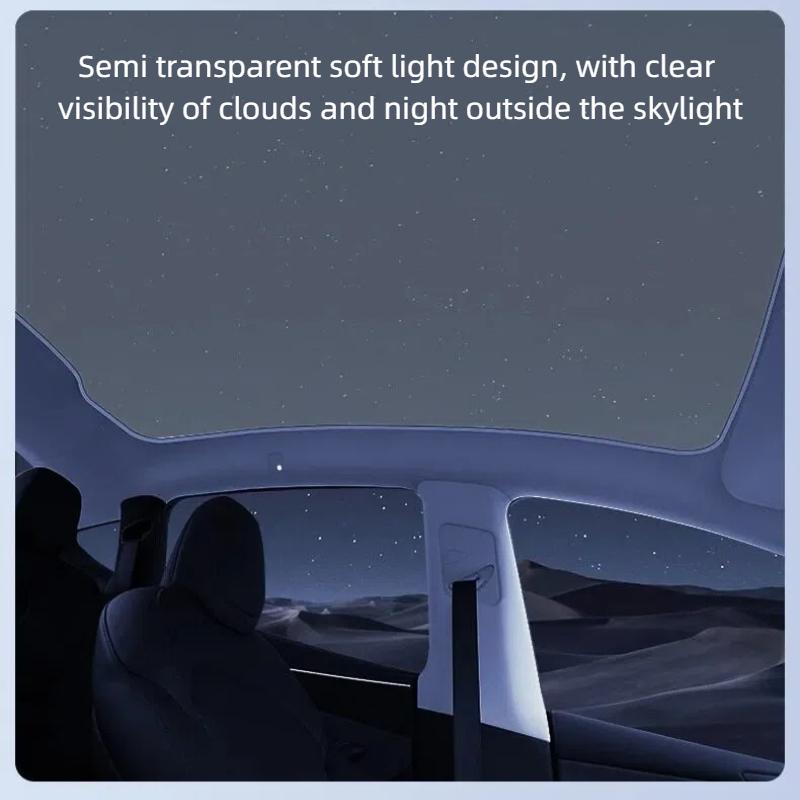 For Tesla Model YL/Y Juniper2026 New Version of Sunshade Integrated Panoramic Sunroof Sun Protection Thermal Insulation Sunshade