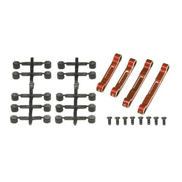 

Yokomo Y2-301ARA Adjustable Suspension Mount Set for YD-2, Aluminum, Red
