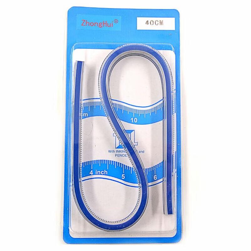 40 см гибкая изогнутая линейка