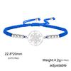 Lucktune Stainless Steel Angel Seal Archangel Metatron Cube Rope Bracelets for Women Spiritual Amulet Jewelry Anniversary Gifts