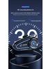 Bluetooth Motorcycle Helmet Intercom with Lights - Dual-User Capability