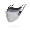 Washable Face Comfortable 3D Individually Adjustable Ear Comfortable On Pollen Allergy Regular 3 Dark Gray [TRENZADO] Mask, Fit, Design,