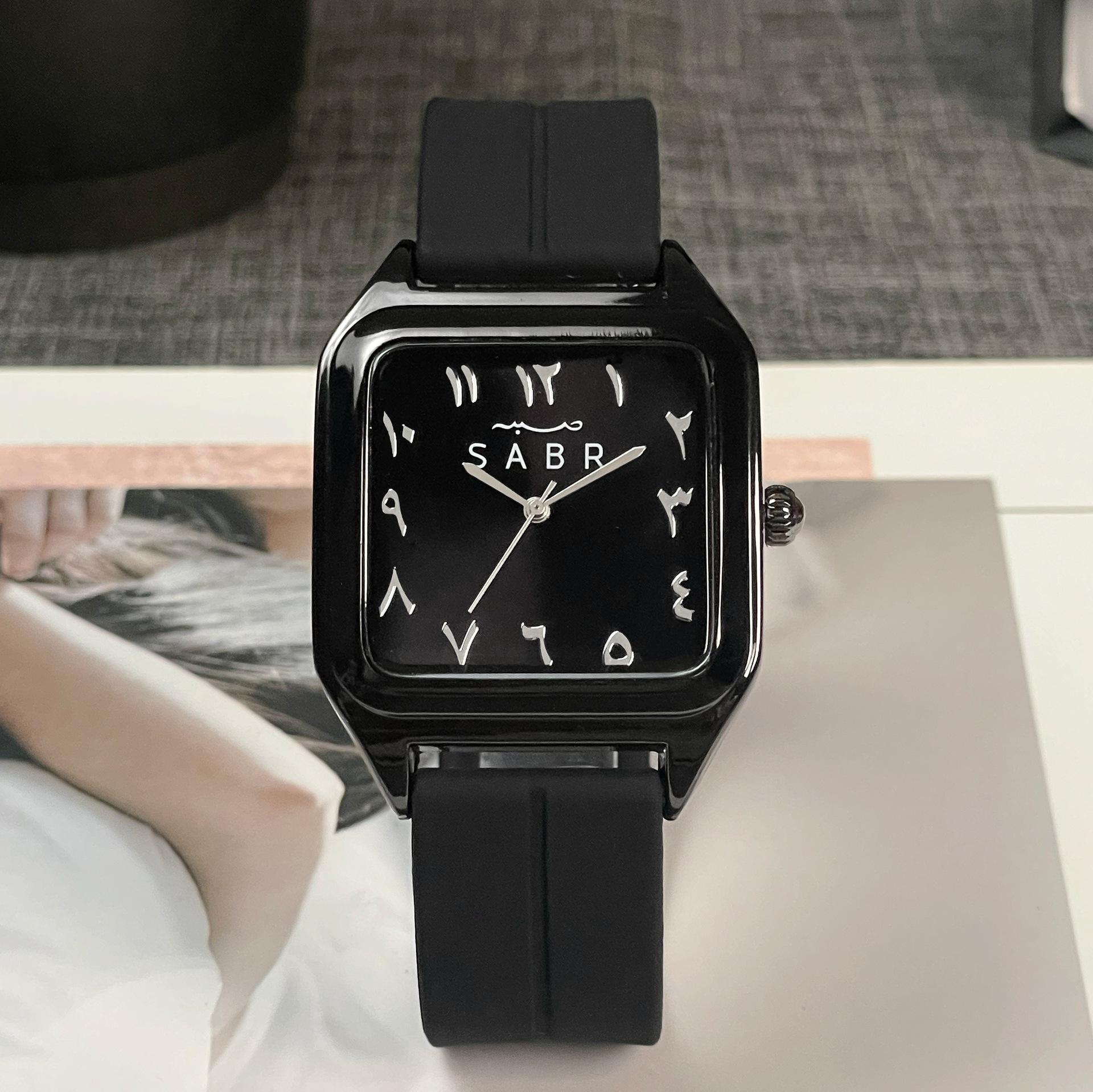 Lily There B Men's Black Same As] Sabr Fashion Watch Calendar Versatile Waterproof And Wo's Watches Waterproof Quartz Watches