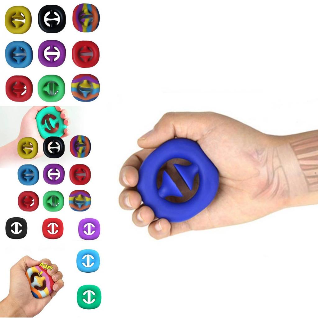 Durable Silicone Grip Strengthener By For Arm And Finger Training In Vibrant Colors