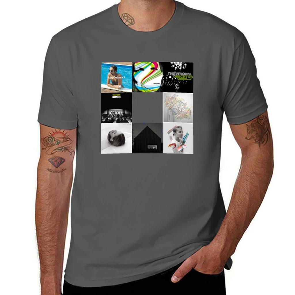 The National  All Albums Tshirt Big And Tall Gym Tshirt