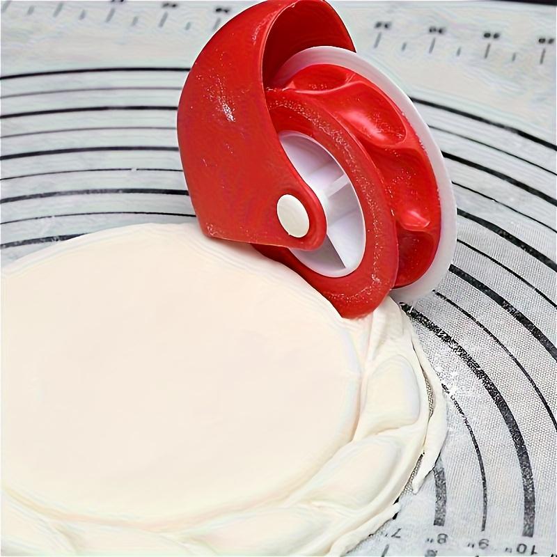 Dough Drum Cutting Machine ABS Baking Tool, Sturdy and Durable, Suitable for Pizza and Bread Crust, Kitchen Essentials