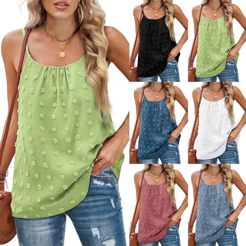 

Женский сексуальный жилет без рукавов с помпоном на бретельках