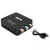 HDTV to AV Converter Box: White Series HDMI/VGA/AV Connector for Game Console to TV