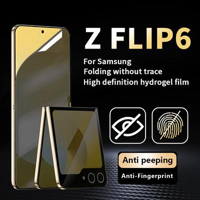 Privacy Screen Protector Soft Hydrogel Film For Samsung Galaxy Z Flip Z Flip3 Z Flip4 Z Flip5 Z Flip6