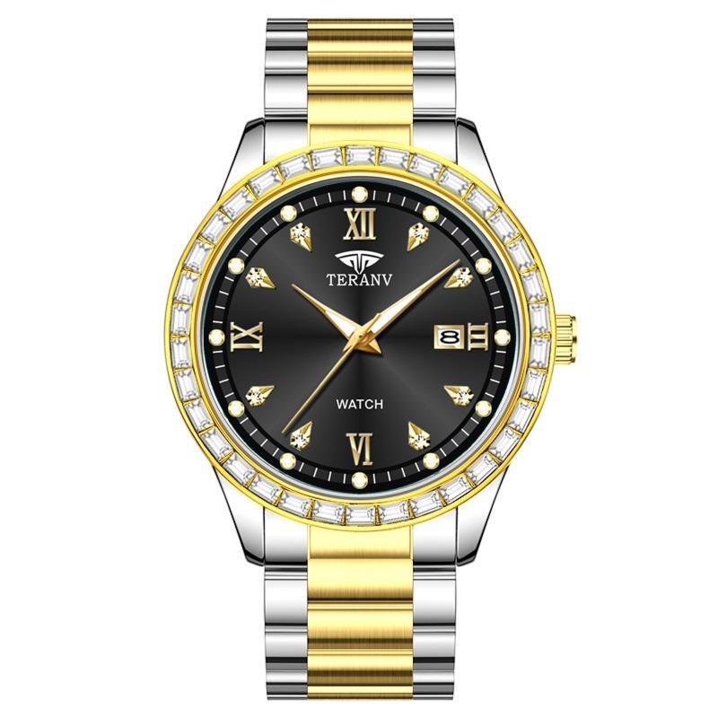 Men's Watch Fashion Luxury Calendar Business Quartz Watch
