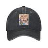 Hetalia Group World Stars Denim Fabric Cap Casual Baseball Caps Adjustable Hat Summer Unisex Baseball Hats