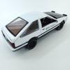 Toyota AE86 Concept Sports Car 1:24 Scale Diecast Miniature Model - Black & White, 1pc