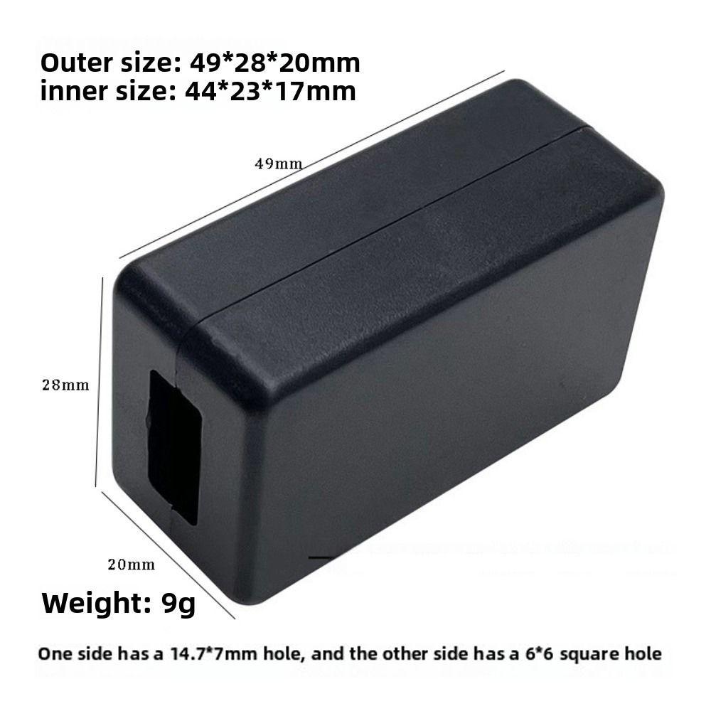 Waterproof Project Enclosure Boxes Black ABS Plastic Storage Case 9 Styles Housing Instrument Case Electronic Supplies