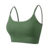Women's Y Back Sports Bra - Padded Low Impact Spaghetti Thin Strap Workout Yoga Top