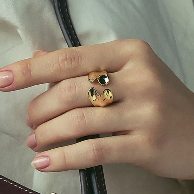 Dana Burton Mystic Valley Wave Open Ring