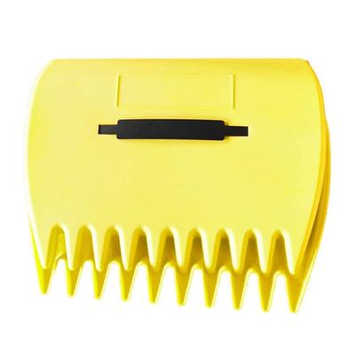 Pá de Folhas Portátil 1 Par Rastelos de Mão para Folhas Coletor de Folhas Pá de Jardim de Plástico para Recolher Folhas Aparas de Grama