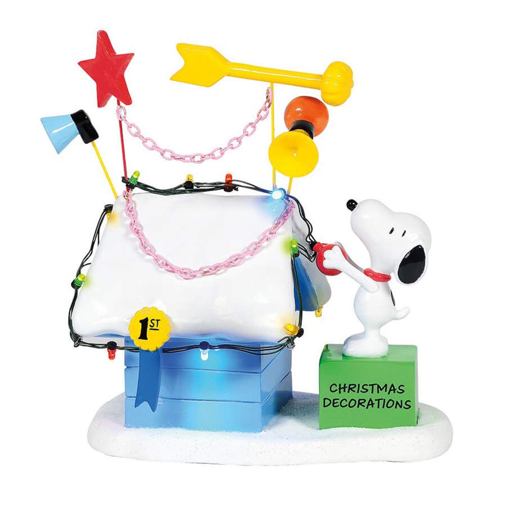 

Department56 Snoopy Decorative Doghouse 6005588