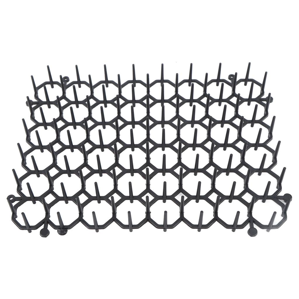 12Pcs Cat Deterrent Mat Anti Cat Dog Network Indoor Outdoor Repellent Training Plastic Spike Mat