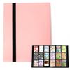 Trading Card Album Protects and Stores Trading Holds 360 Perfect for Fan Pink 1 File, 9-Pocket Binder, Cards, Cards, Activities,