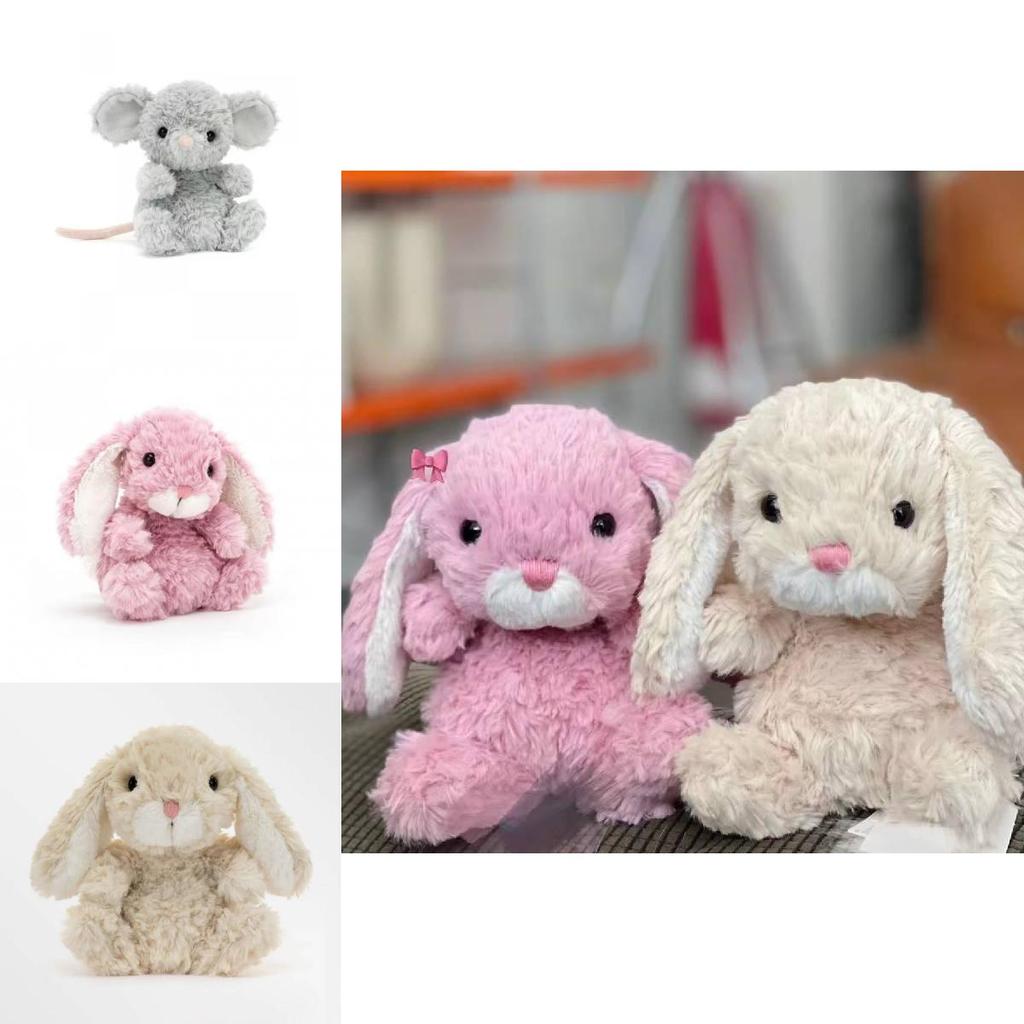 Süßes Maus-Stofftier für Mädchen, Geschenk, gefüllt mit PP-Baumwolle