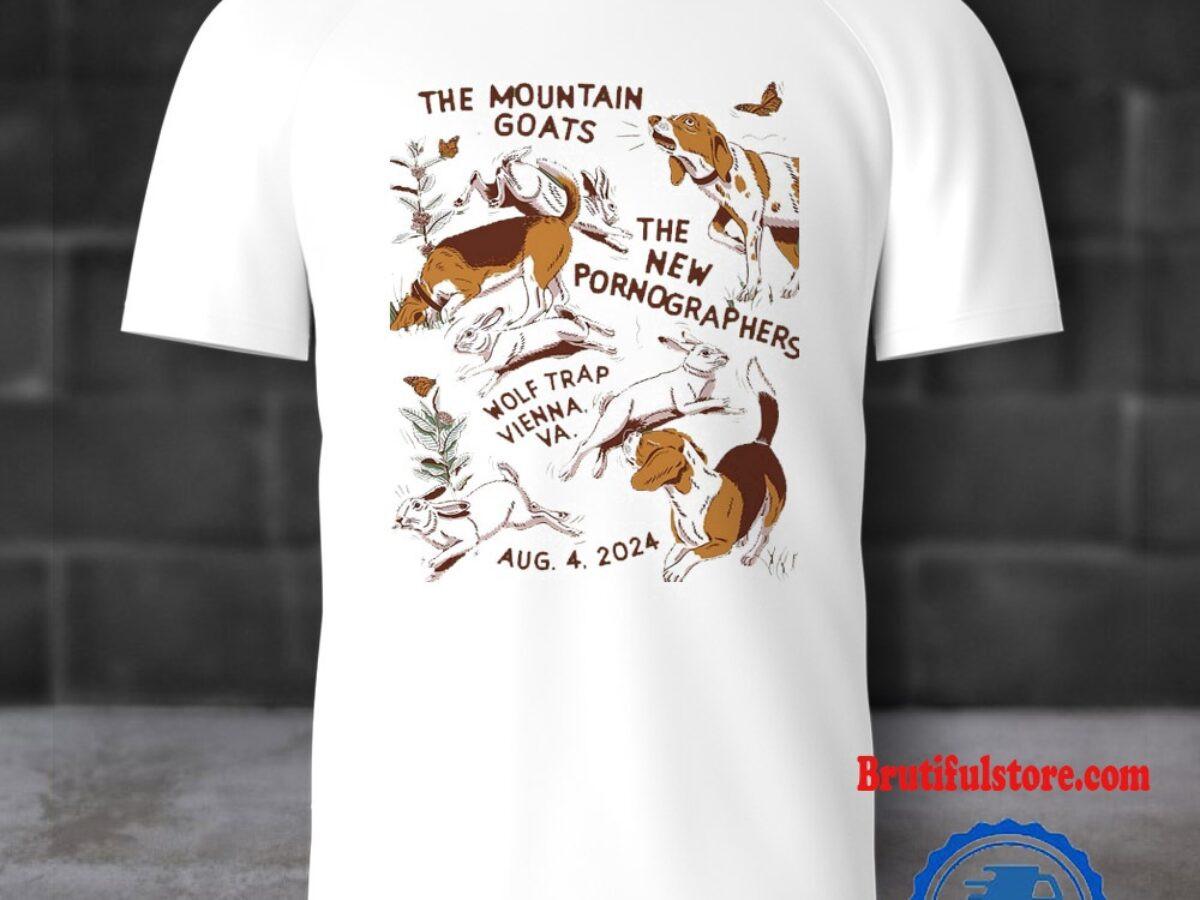 The Mountain Goats Wolf Trap Vienna VA August 4 2024 T Shirt NI527 Unisex T-Shirt S