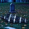Corpse Prop Inflatable Hanging Corpse Scary Large Dead Victim Props Hanging Dead Body Black Halloween Ornament Yard