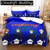 3D Print Anime Bed Sheet Bluelock Bedding Set Single Twin Full Queen King Size Bed Set Adult Kid Bedroom Duvetcover Sets