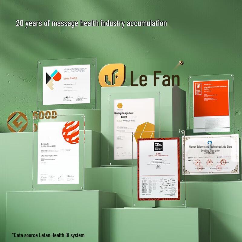 LERAVAN Portable Electric Pulse Neck and Shoulder Massager