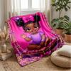 Royal Princess Throne 2 Theme blanket Lightweight Warm Flannel Blanket Decorative Throw Blanket for Home Decoration