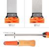 SHARPAL 181N Diamond Knife Sharpener, Double-Sided Sharpener for Knives, Axes, and Scissors, with Leather Case, Rough Sharpening 325/Finishing 1200, E