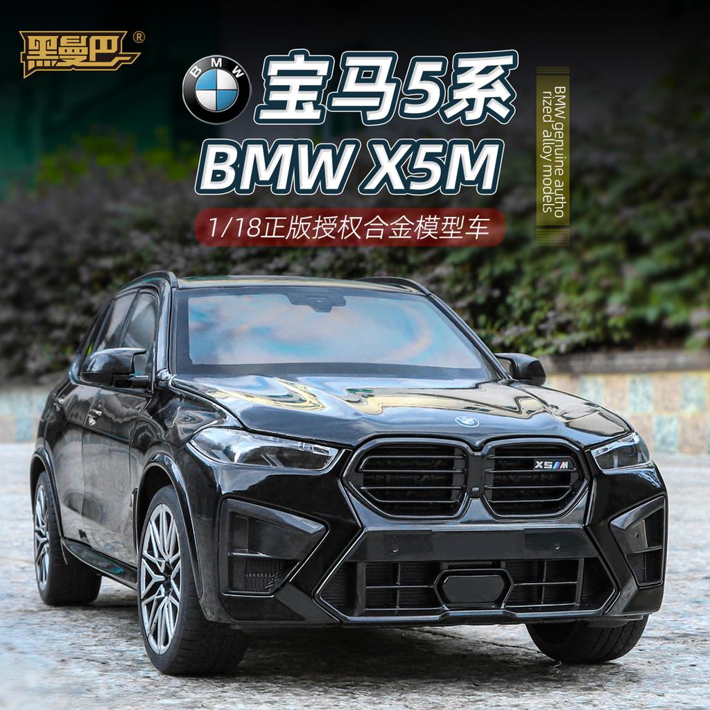 1:18 BMW X5 SUV High Simulation Diecast Metal Alloy Model Car Sound Light Pull Back Collection Kids Toy Gift Miniature Model All