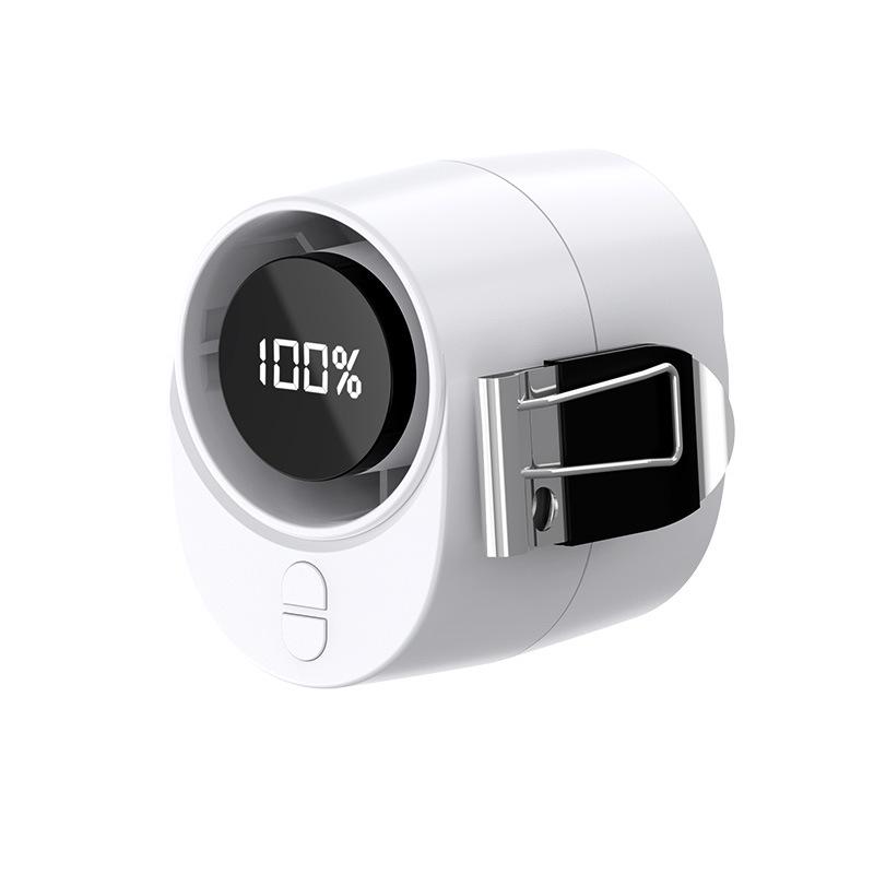 2026 USB Rechargeable Mini Clip-on Desktop Fan with Stand 70*65*63.5 mm
