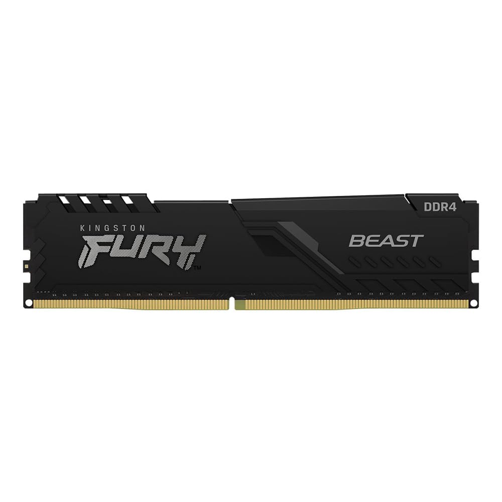 Kingston FURY Desktop PC DDR4 8GB x Kingston FURY Beast CL17 Lifetime Warranty Memory, 3600MT/s, 4, KF436C17BBK4/32,