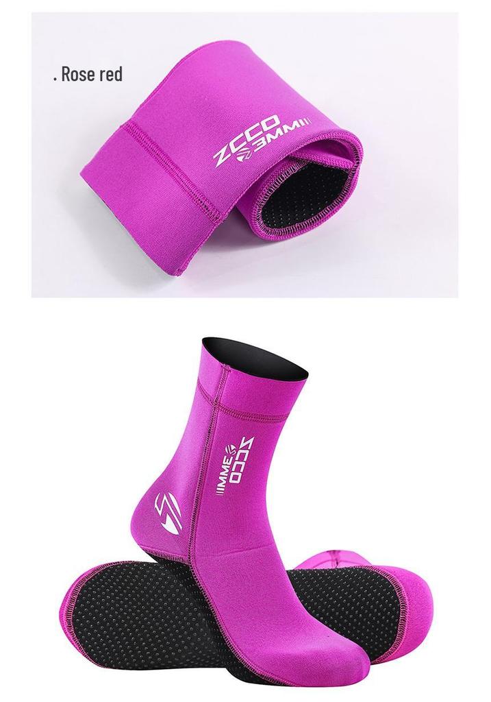 3mm Verdickte Tauchsocken - Warme Winter-Schwimm-, Schnorchel-, Surf-, Segel- & Strandausrüstung