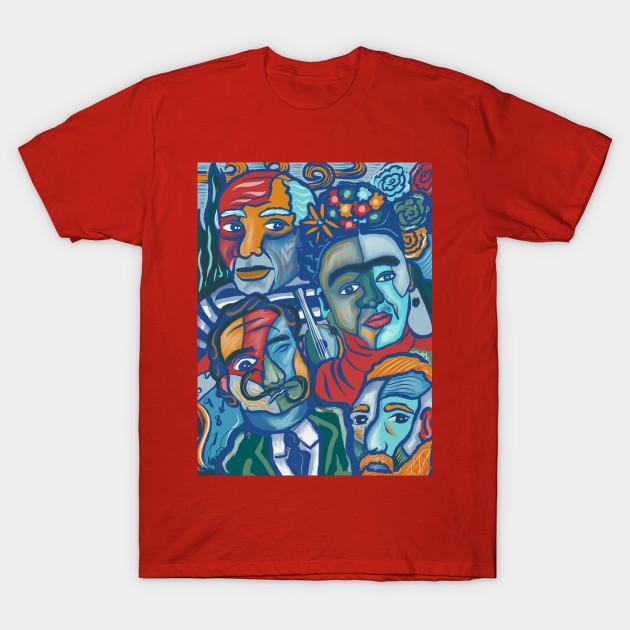 Unisex Fashion TShirt Dead Artists Print TShirt Plus Size XS-6XL T-Shirt 100%Cotton Tops O Neck Short Sleeve Tees