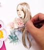 3/6 Feine Pinselgarnitur, Geeignet für Acrylmalerei, Modellbau-Details und Miniaturkunst | Präzisionsgefertigte Synthetik-Nylonborsten