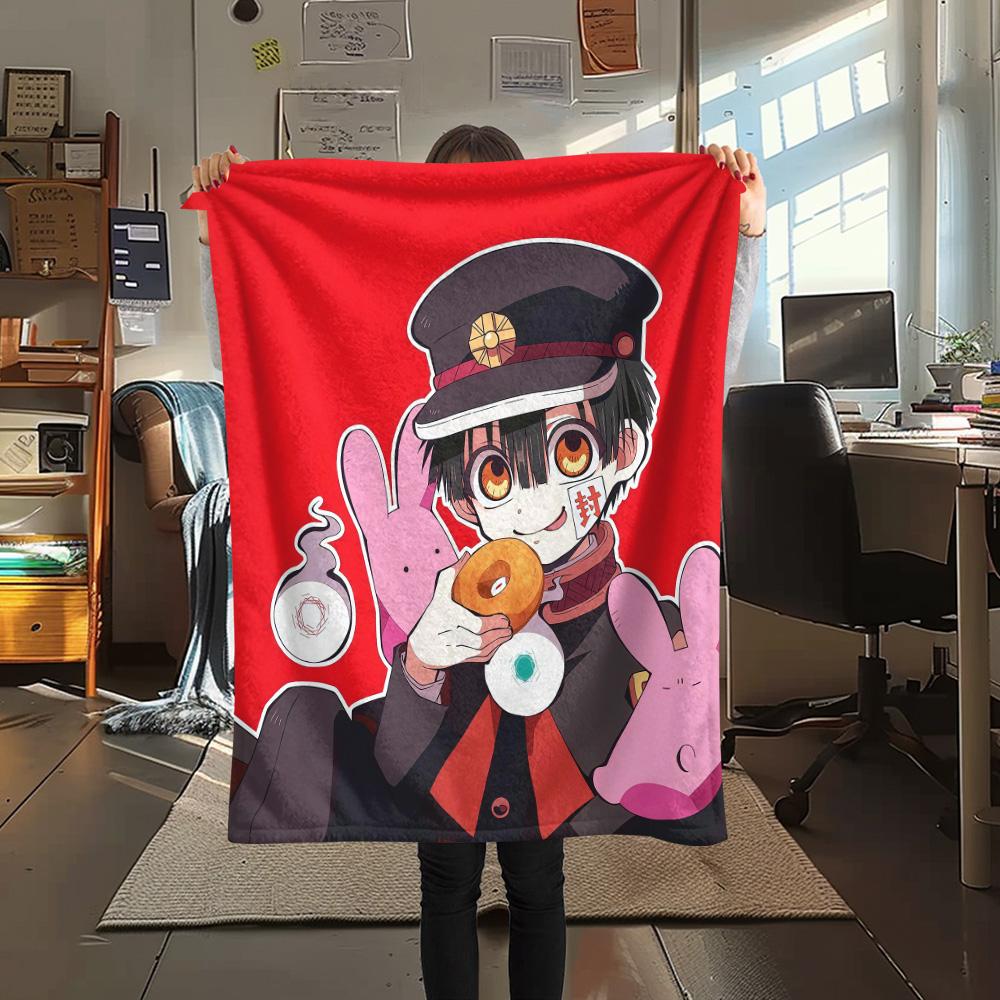 Toilet‑Bound Hanako‑kun2 Flannel Blanket, High quality Comfortable for All Seasons, Home Decor, Warmth and Comfort